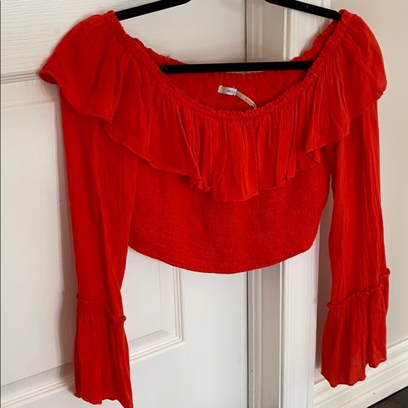 Urban Outfitters Kimchi Blue Off-the-shoulder Top - Picture 2 of 5